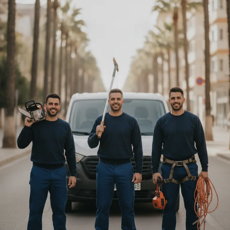 Tala de Árboles equipo en Chiclana de la Frontera